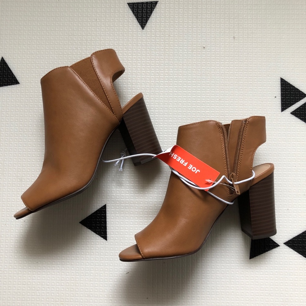 Joe Fresh Open Toed Boots NWT